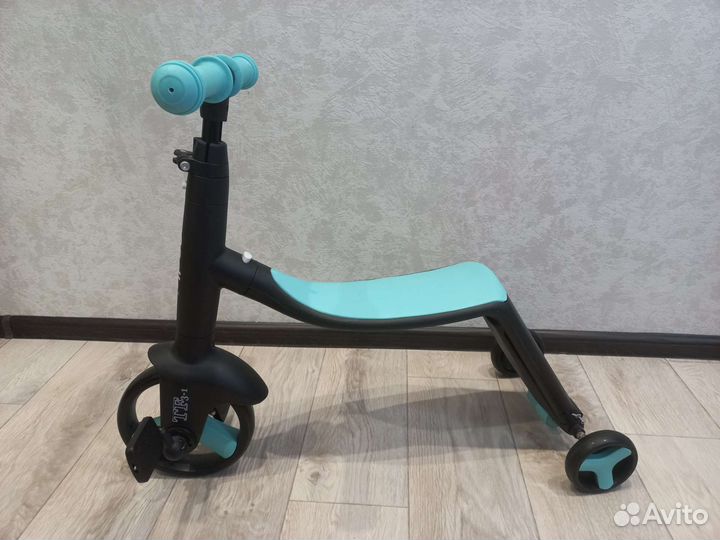 Беговел, самокат, велосипед 3 в 1
