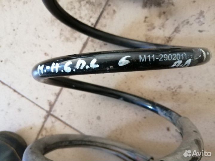 Пружина передняя Chery M11 1.6 sqre4G16 2013