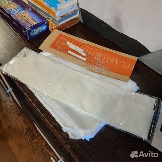 Набор для батика, трубочки, атлас, галстук