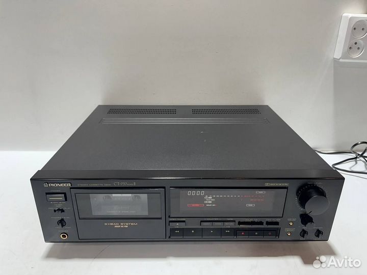 Pioneer CT-737 MK2 Трехголовая кассетная дека Japa