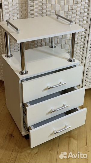 Этажерка тележка 3 ящика