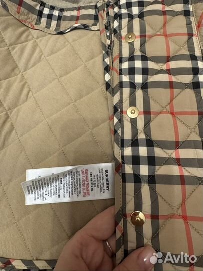 Стеганный сарафан burberry