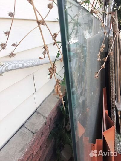 Стекло, большое, новое