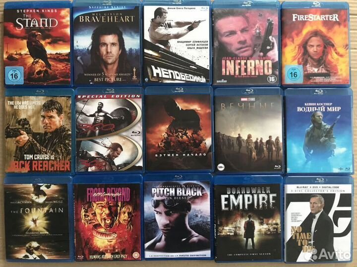 Фильмы на Blu ray