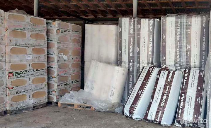 Утеплитель Ursa Terra 37 PN (1250x610x50 мм)