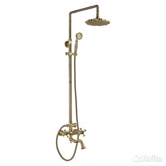 Душевая система ZorG Antic A 7002DS-BR Бронза