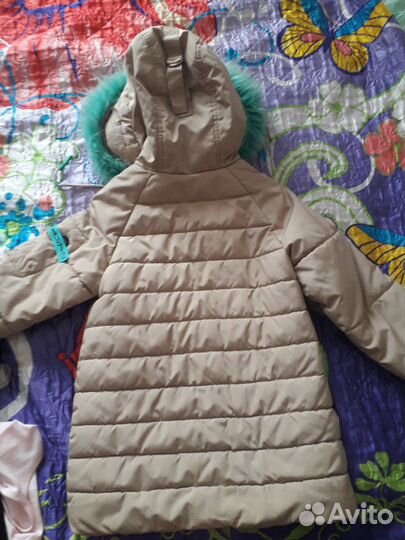 Парка для девочки orby 122-128