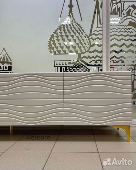 Тумба тв Bravo на опорах (конструктор)