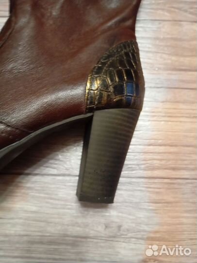 Сапоги демисезонные женские 38 39