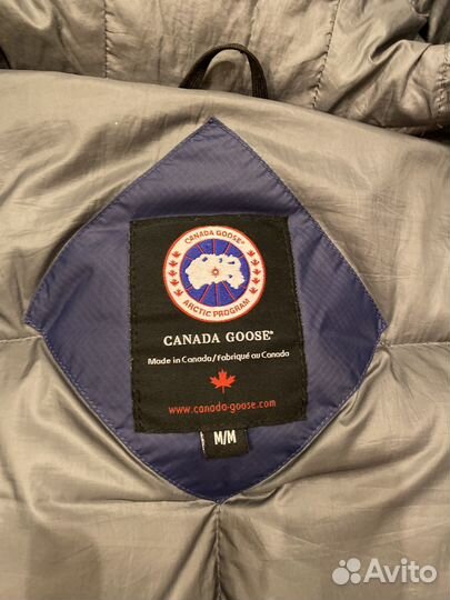 Пуховик canada goose мужской