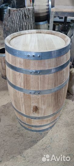Дубовые бочки 100л из кавказского скального дуба