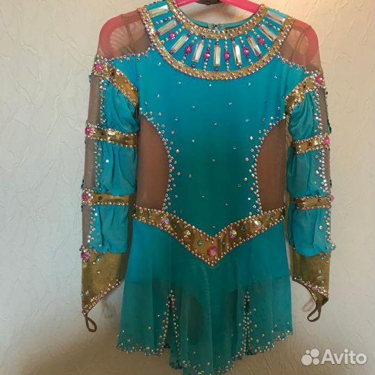 Платье для фигурного катания 134см