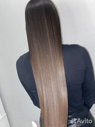 Кератиновое выпрямление волос ботокс волос