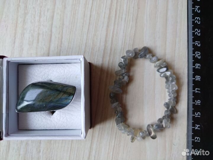 Украшения лабрадорит