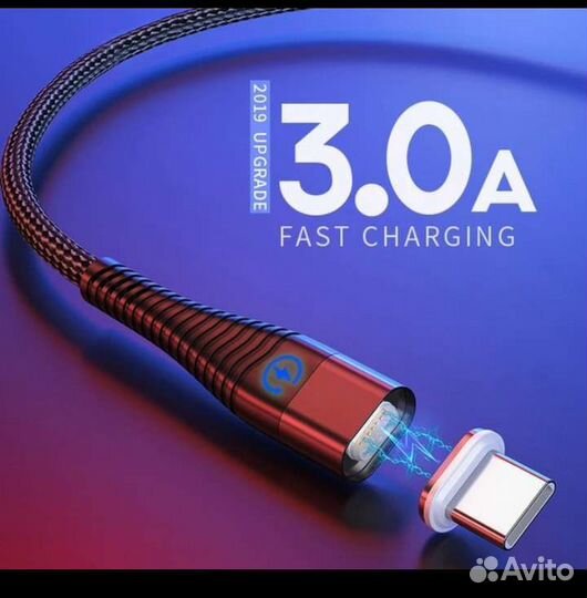 Быстрая зарядка провод iPhone Samsung Xiaomi