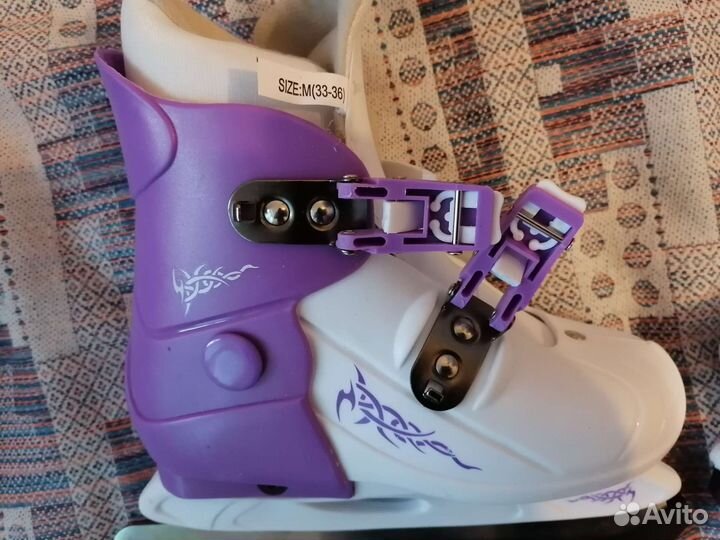 Продам коньки новые, 33-36размер