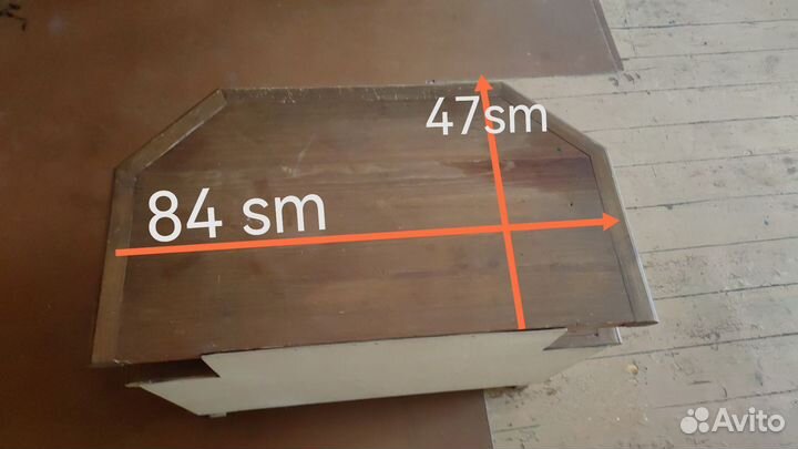 Тумба под телевизор натуральное дерево