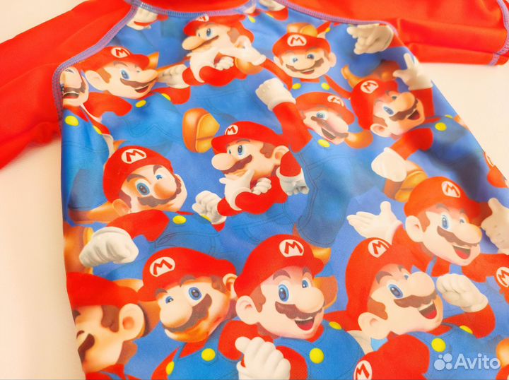 Рашгард 98 Super Mario для мальчика