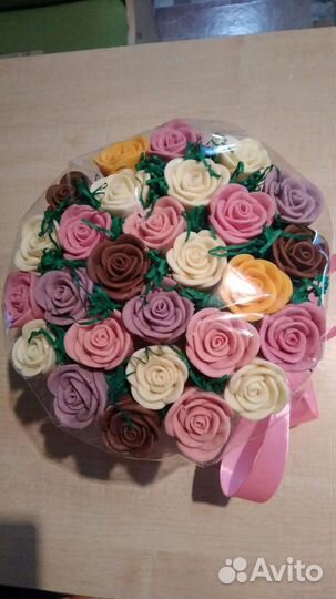 Букет из шоколадных роз