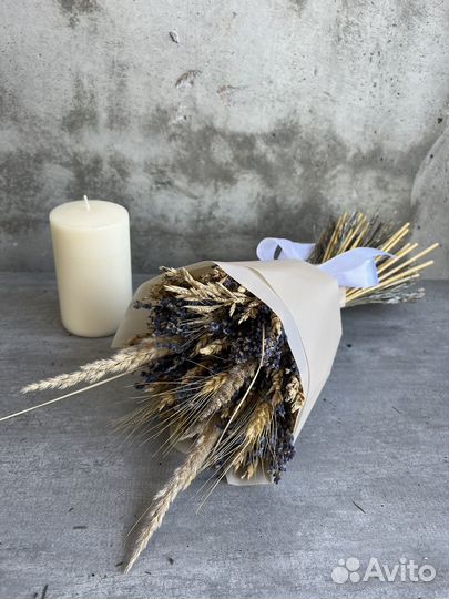 Букеты из сухоцветов