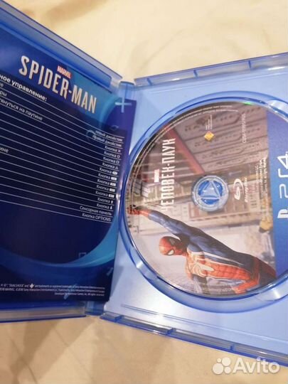 Игра Spider-Man Sony PS4