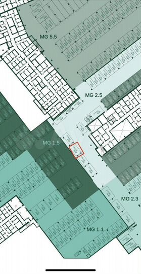 Машиноместо, 17 м²