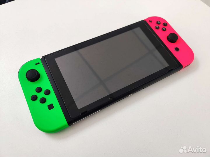 Nintendo Switch v2 + чипованный + большой комплект