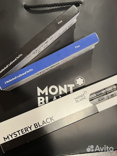 Montblanc legrand стержни, 2 шт в упаковке