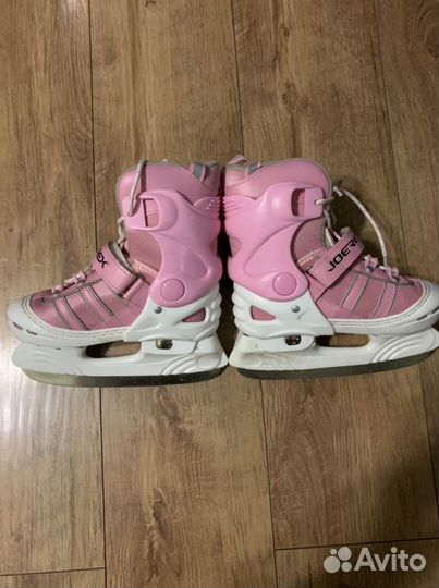 Коньки фигурные детские, размер 30-33, 34