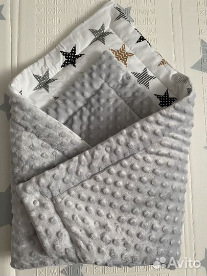 Плед покрывало конверт одеяло детское