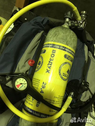 Заправка баллонов высокого давления воздухом: дайв