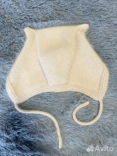 Коточепчик/котошапка из пуха норки