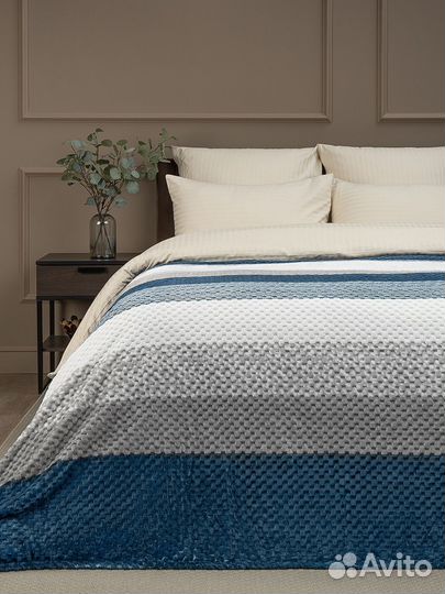 Покрывало(плед) на кровать, диван из фланели