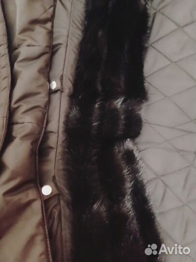 Пальто стеганное женское