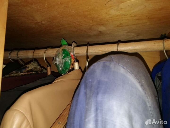 Старинный одежный шкаф