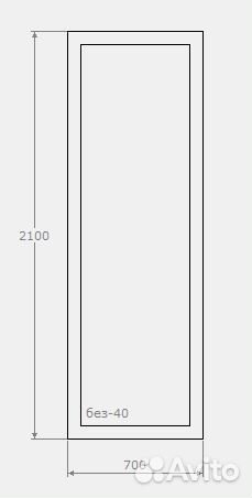 Рама пвх болотный дуб