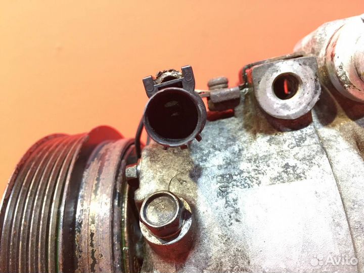 Компрессор кондиционера для Hyundai Santa Fe (Б/У)