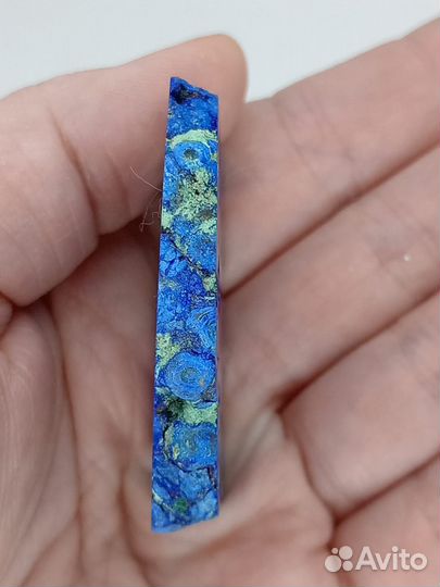Редкий азурит пластина