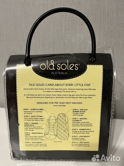 Обувь для малышей 20 размер old soles новая