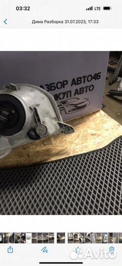 Фара левая Toyota Progres 2003