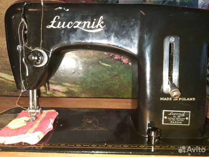 Швейная машинка lucznik Польша