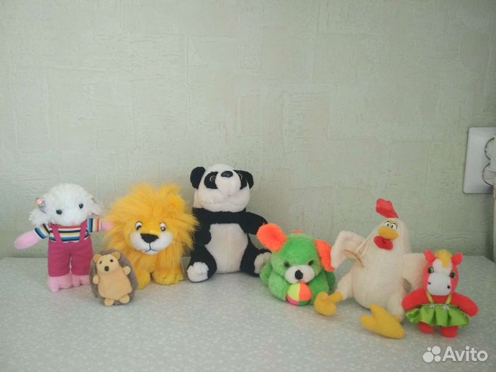 Игрушки мягкие музыкальные