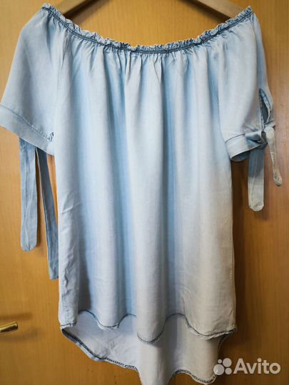 Блузка топ с открытыми плечами, Италия