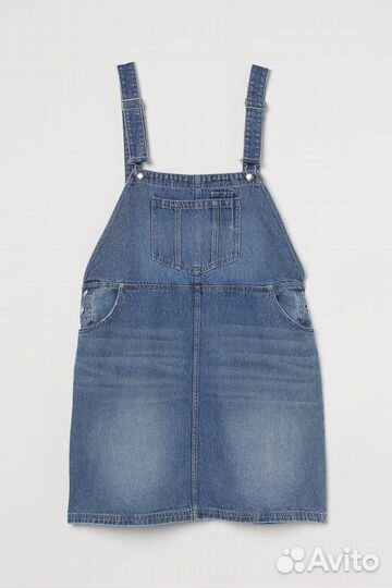 Джинсовый сарафан H&M xl