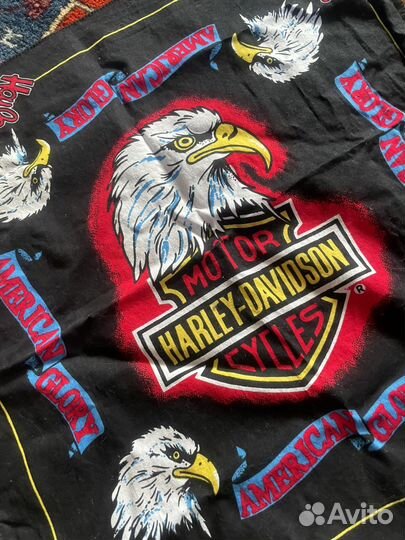 Винтажный платок Harley-davidson