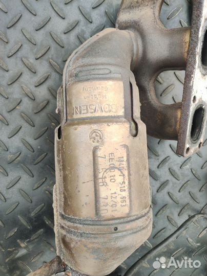 Выпускной коллектор на BMW м54б30