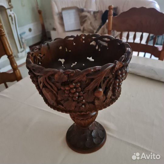 Ваза из дерева