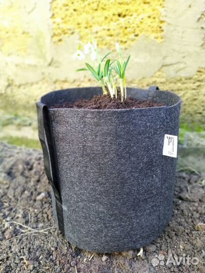 Контейнер для растений, с ручками 10л