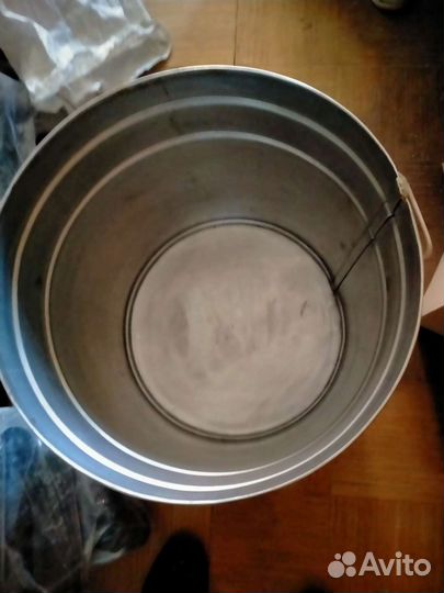 Нержавеющий бак на 41 56см