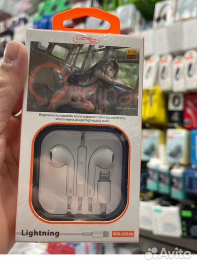 Наушники apple earpods проводные